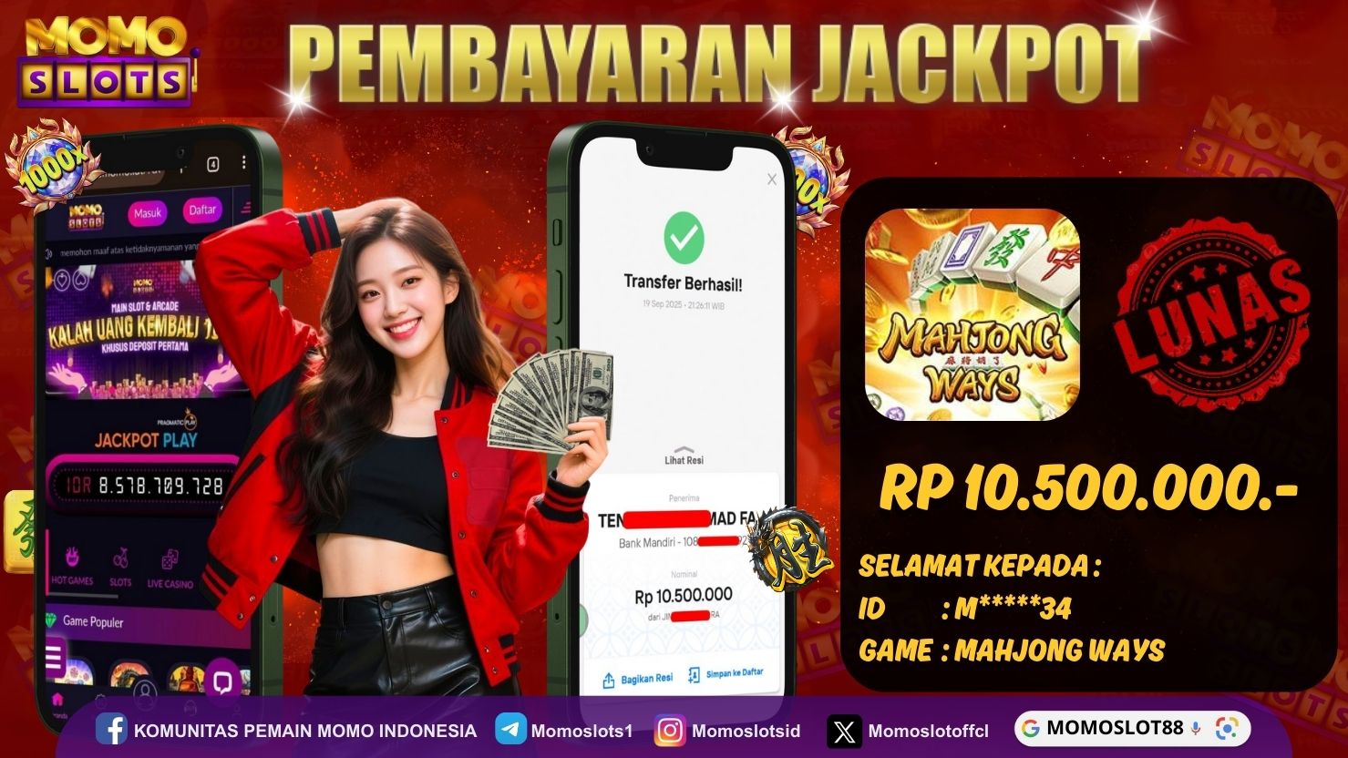 MOMOSLOTS JACKPOT SLOT MAHJONG WAYS